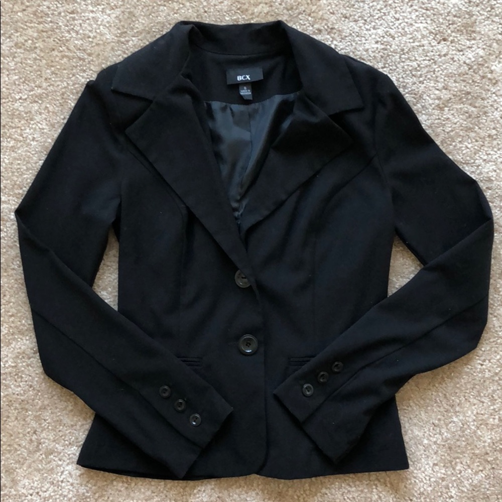 Black suit jacket - size small